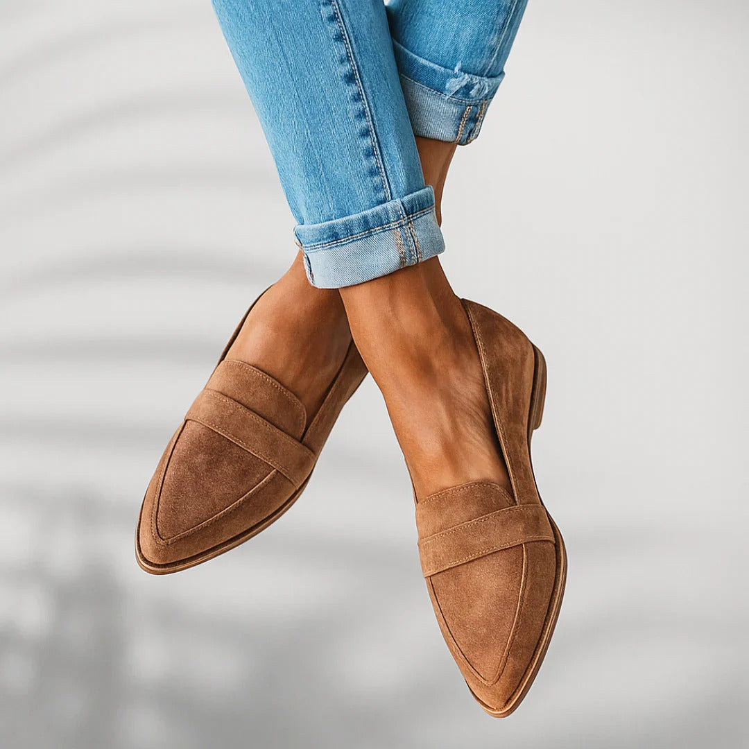 Estrida - Orthopedic Leather Moccasins